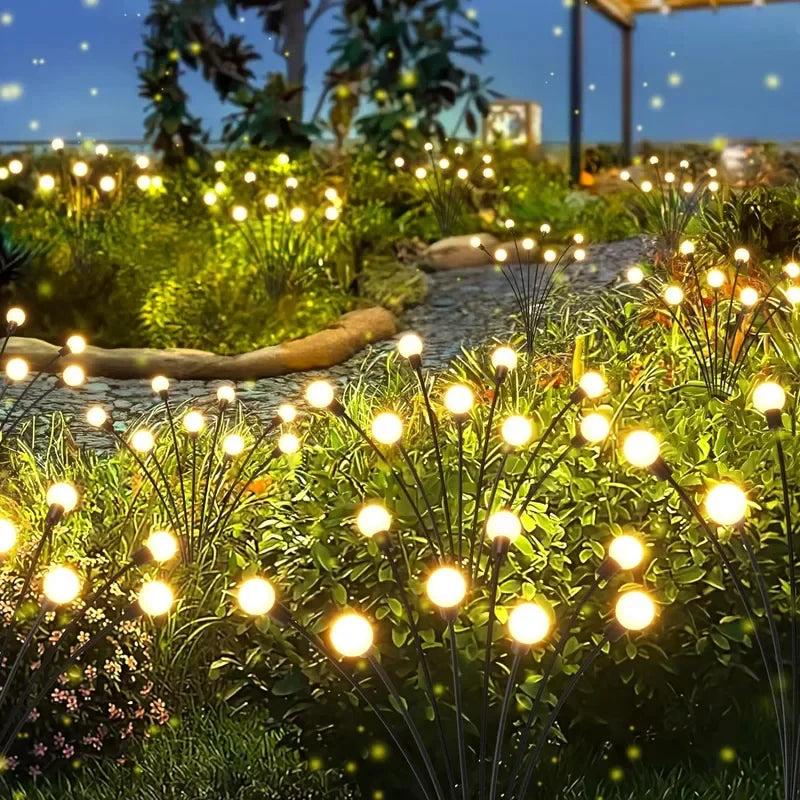 Solar firefly lamps