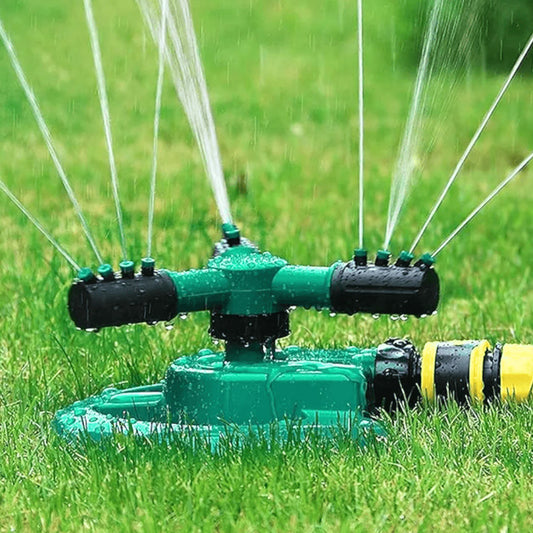 Rotating garden sprinkler